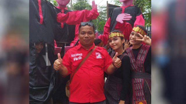 Biatar Samosir, ST, Bacaleg DPRD SUMUT Dapil 1 Medan A Partai PSI  Secara  Resmi  Daftar ke KPUD SUMUT